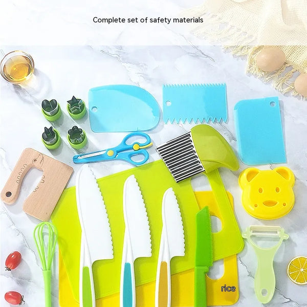 Children's Plastic Kitchen Tools Set