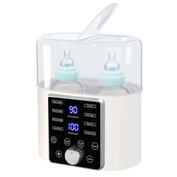 Baby Bottle Warmer Sobtoe 13-in-1 Fast Portable Bottle Warmer Accurate Temp Control LCD Display Timer Defrost Sterilizer 24-Hour Constant Bottle Warmer for Breastmilk& Formula Baby Food Heater