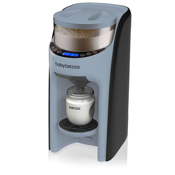 Baby Brezza New and Improved Formula Pro Advanced Formula Dispenser Machine - Automatically Mix a Warm Formula Bottle Instantly - Easily Make Bottle with Automatic Powder Blending Slate